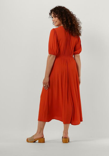 MODSTRÖM Robe midi RAVENMD LONG DRESS en orange - large