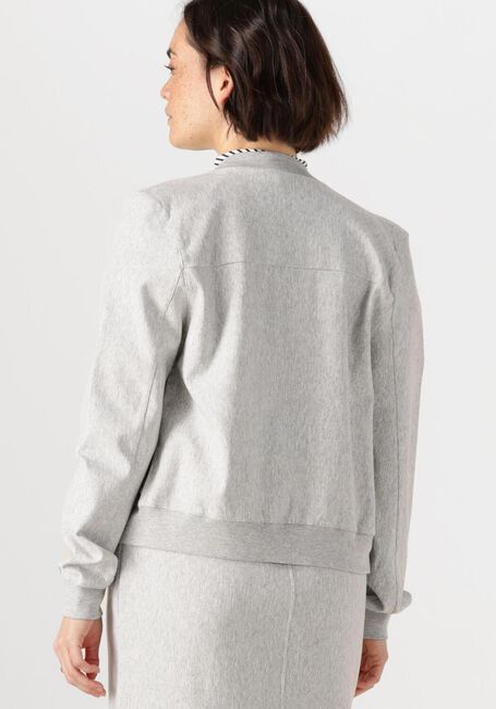 JANSEN AMSTERDAM Jack GOLDIE JASJE HVM 274 BOMBER LONG SLEEVE Gris clair - large