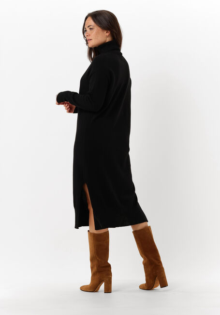Zwarte NOT SHY Midi jurk TEBA - large