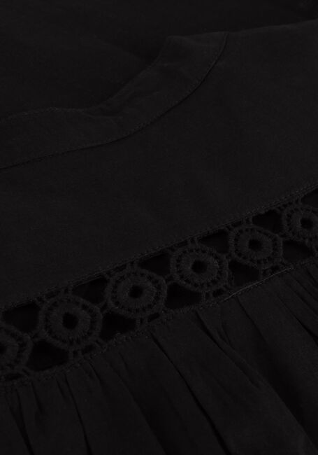 SUMMUM Robe midi DRESS COTTON VOILE en noir - large