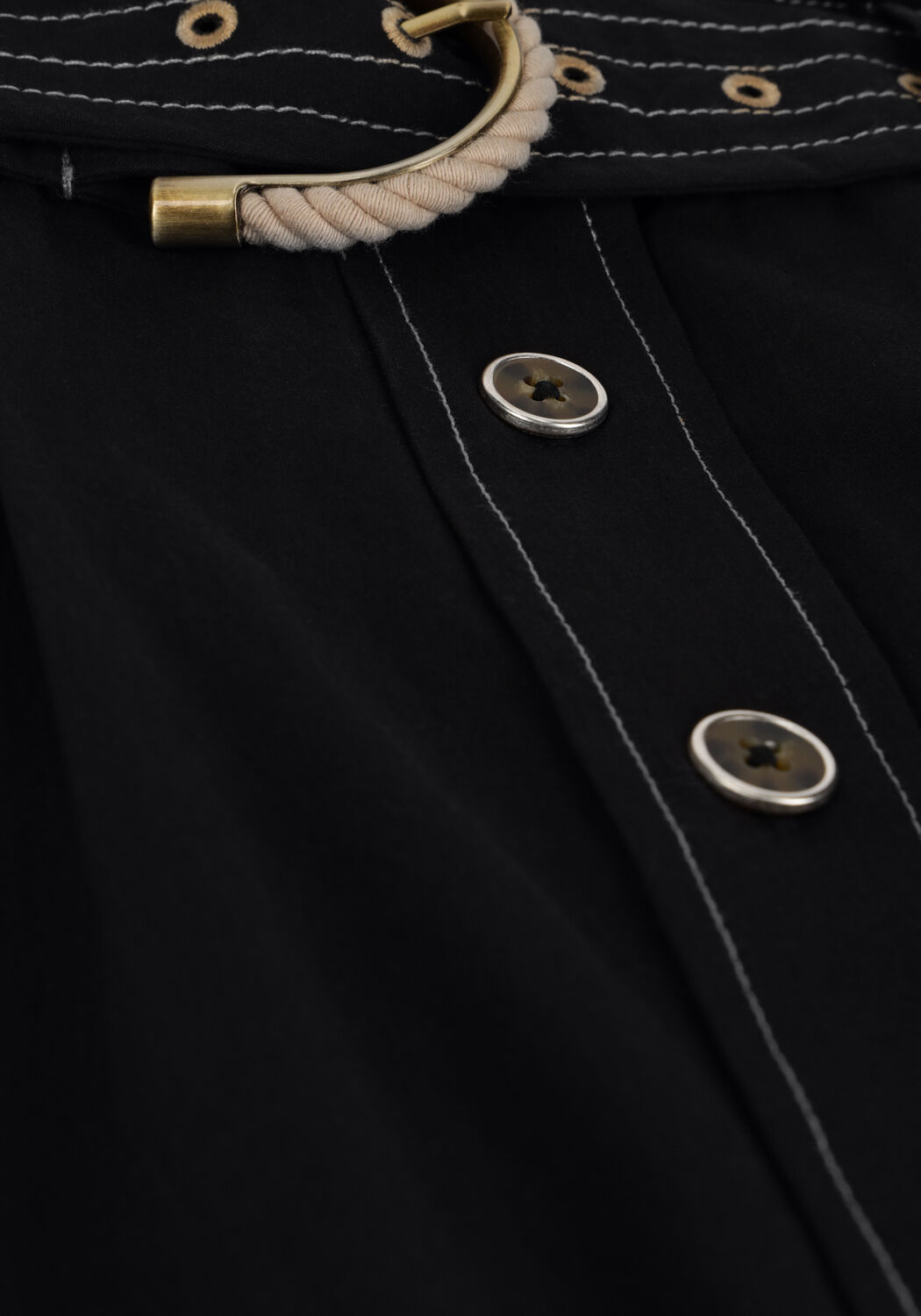 Zwarte TWINSET MILANO Midirok 11364866-CPC - large