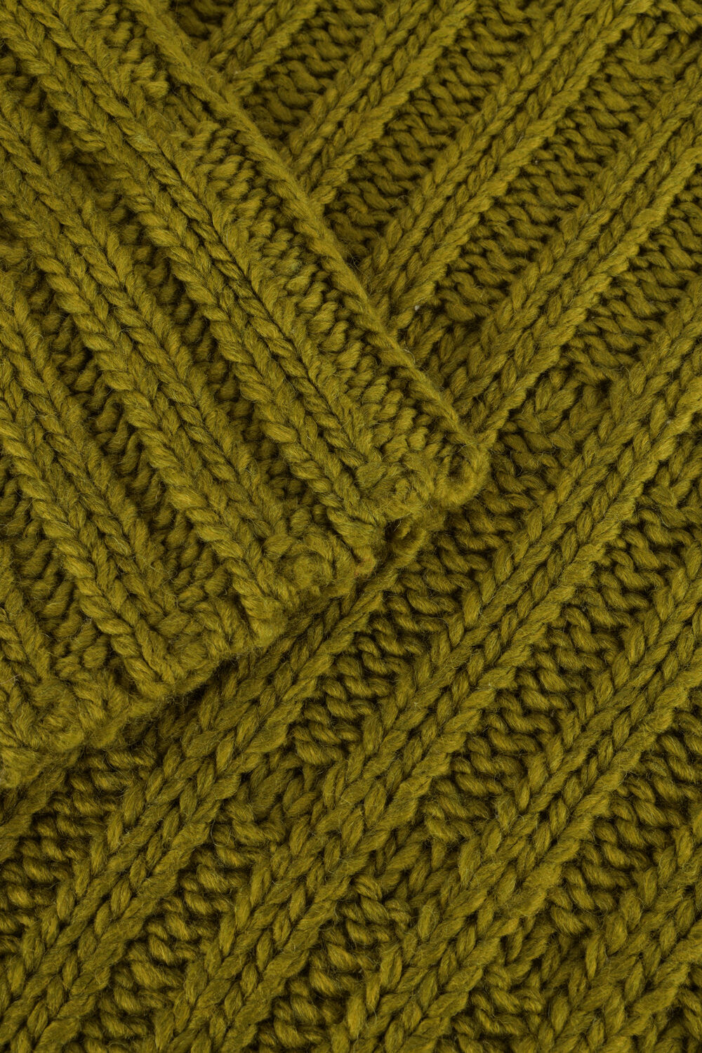 MODSTR&Ouml;M Pull FELIPEMD SHORT T-NECK en vert - large