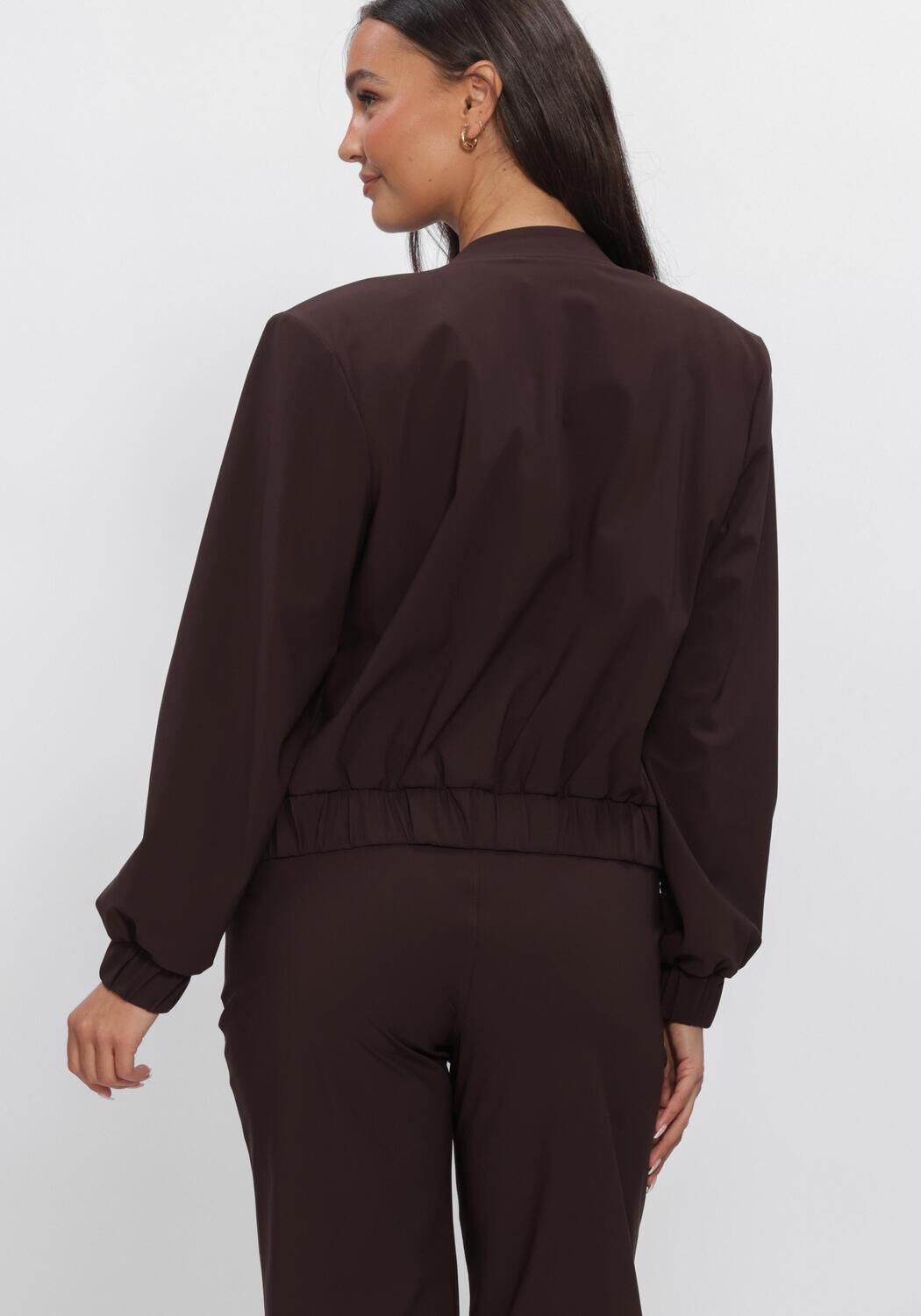 STUDIO ANNELOES Jack BENJA BOMBER JACKET en marron - large