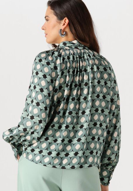 Groene STUDIO ANNELOES  Lorina circle blouse - large
