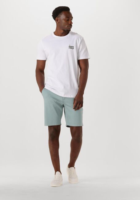 Blauwe PURE PATH Broeken/jumpsuits SLIM FIT SMART SHORTS - large