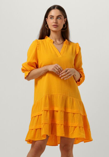 MINUS Mini robe HEMMA KNEE LENGTH DRESS 1 en orange - large