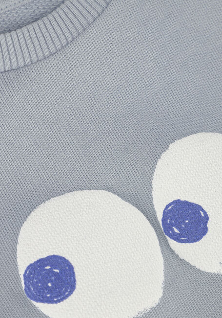 Sproet & Sprout T-shirt RAGLAN SWEATSHIRT SMILEY en bleu - large