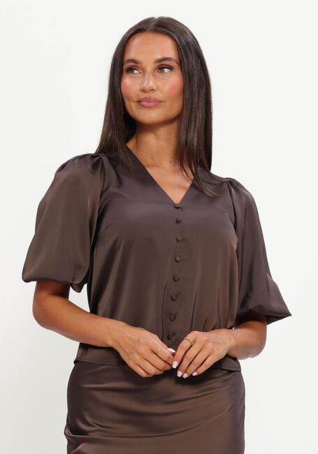 Bruine Y.A.S.  YASPELLA 2/4 V-NECK TOP - large