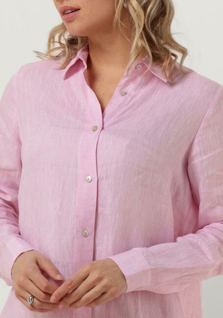 RESORT FINEST Robe maxi SHIRT DRESS en rose - large