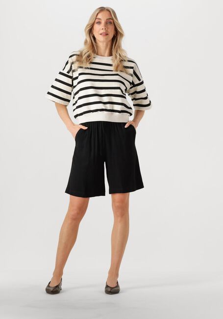 Zwarte SELECTED FEMME Broeken/jumpsuits SLFVIVA MW SHORTS - large