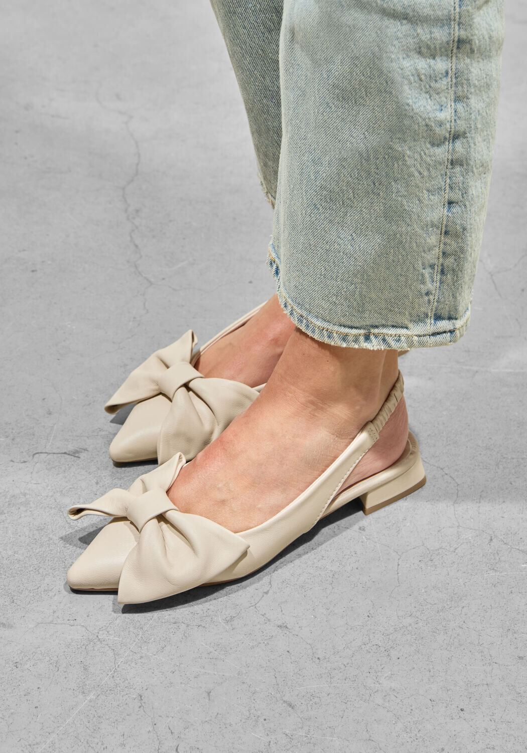 STEFANO LAURAN MIRELLA Slingbacks en beige - medium