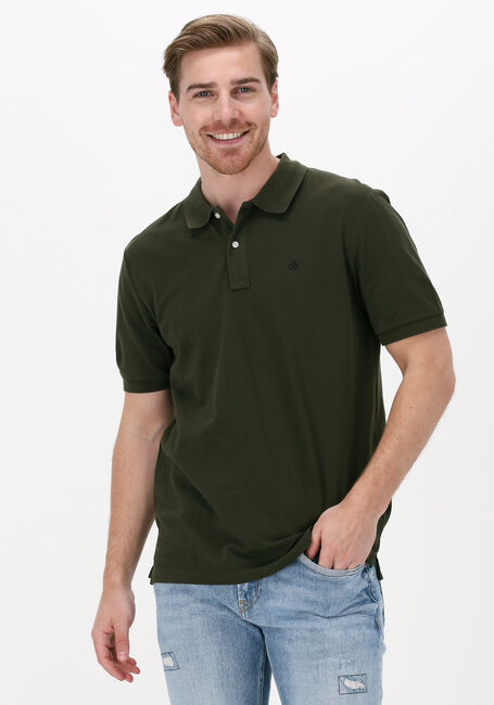 SCOTCH & SODA Polo PIQUE POLO Vert fonc&eacute; - large