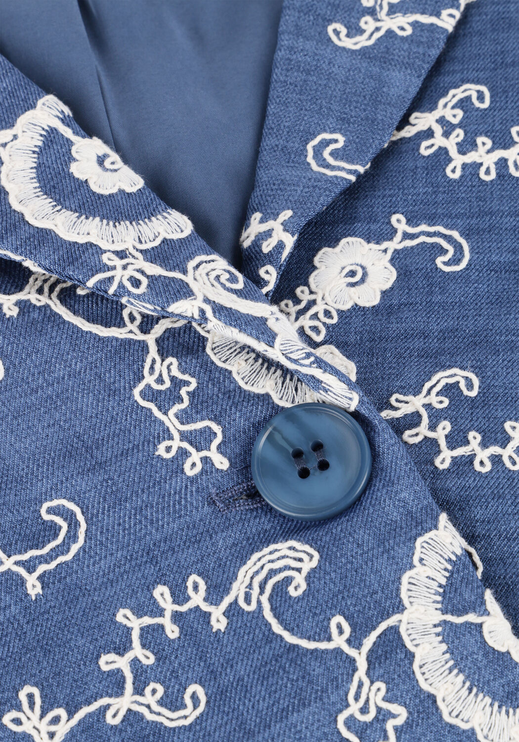 Blauwe YDENCE Blazer KIMONO KELLY - large