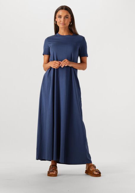 MSCH COPENHAGEN Robe maxi MSCHOLGA ORGANIC SS DRESS en bleu - large