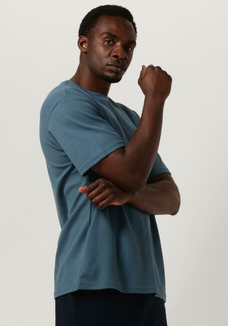 ANERKJENDT T-shirt AKKIKKI S/S WAFFLE TEE en bleu - large