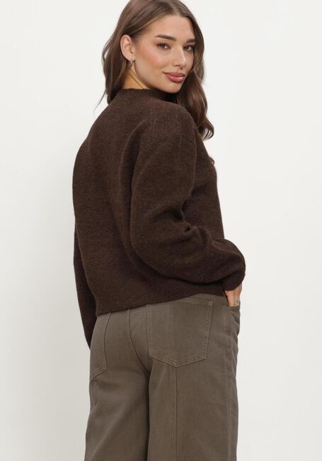 Bruine NEO NOIR Trui DIONE FLUFFY KNIT CARDIGAN - large