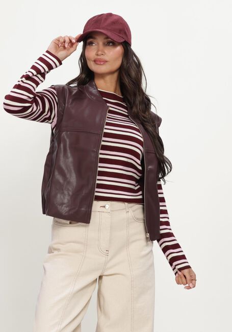 YDENCE GILET INEZ Pulls & Gilets en marron - large