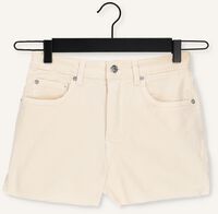 Creme NA-KD Jeans RAW HEM SLIT DENIM SHORTS Creme NA-KD Jeans RAW HEM SLIT DENIM SHORTS - medium