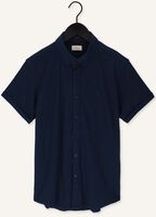 DSTREZZED Chemise décontracté SHIRT BUTTON DOWN S/S MELANGE PIQUE en bleu DSTREZZED Chemise décontracté SHIRT BUTTON DOWN S/S MELANGE PIQUE en bleu - medium