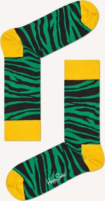 Groene HAPPY SOCKS Sokken ZEBRA Groene HAPPY SOCKS Sokken ZEBRA - large