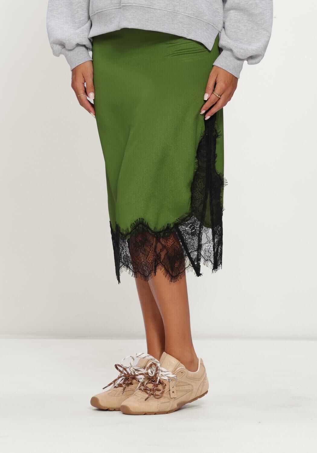 MODSTR&Ouml;M BIRKMD SHIRT Jupes en vert - large