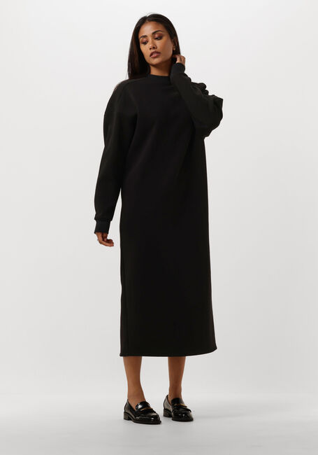 EDITED Robe midi CHANA DRESS en noir - large