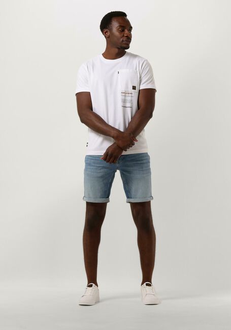 Lichtblauwe PME LEGEND Jeans PME LEGEND NIGHTFLIGHT SHORTS - large