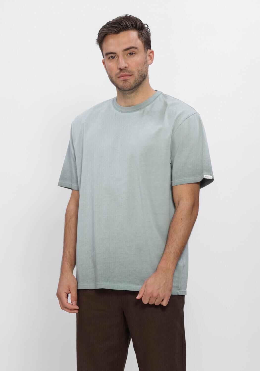 ANERKJENDT T-shirt AKVILLADS WASHED TEE Bleu clair - large