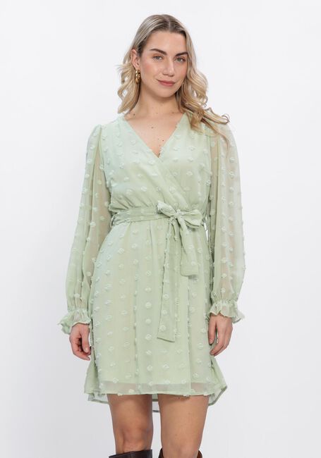 Y.A.S. YASDOTTIE LS WRAP DRESS Robes Menthe - large