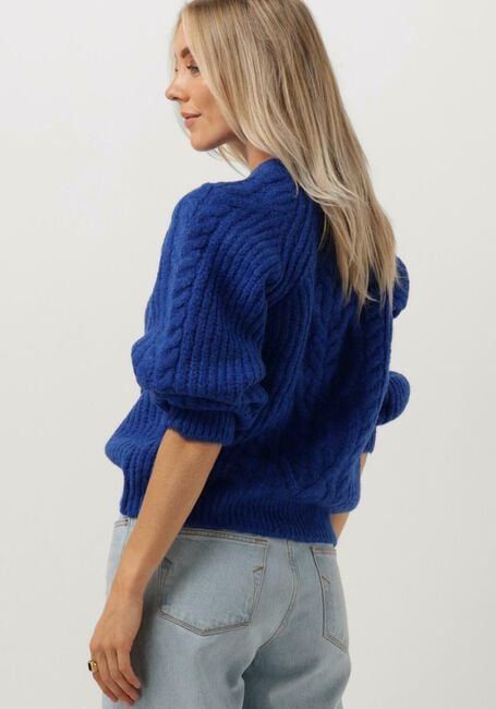 Y.A.S. Pull YASSULLA LS KNIT PULLOVER en bleu - large