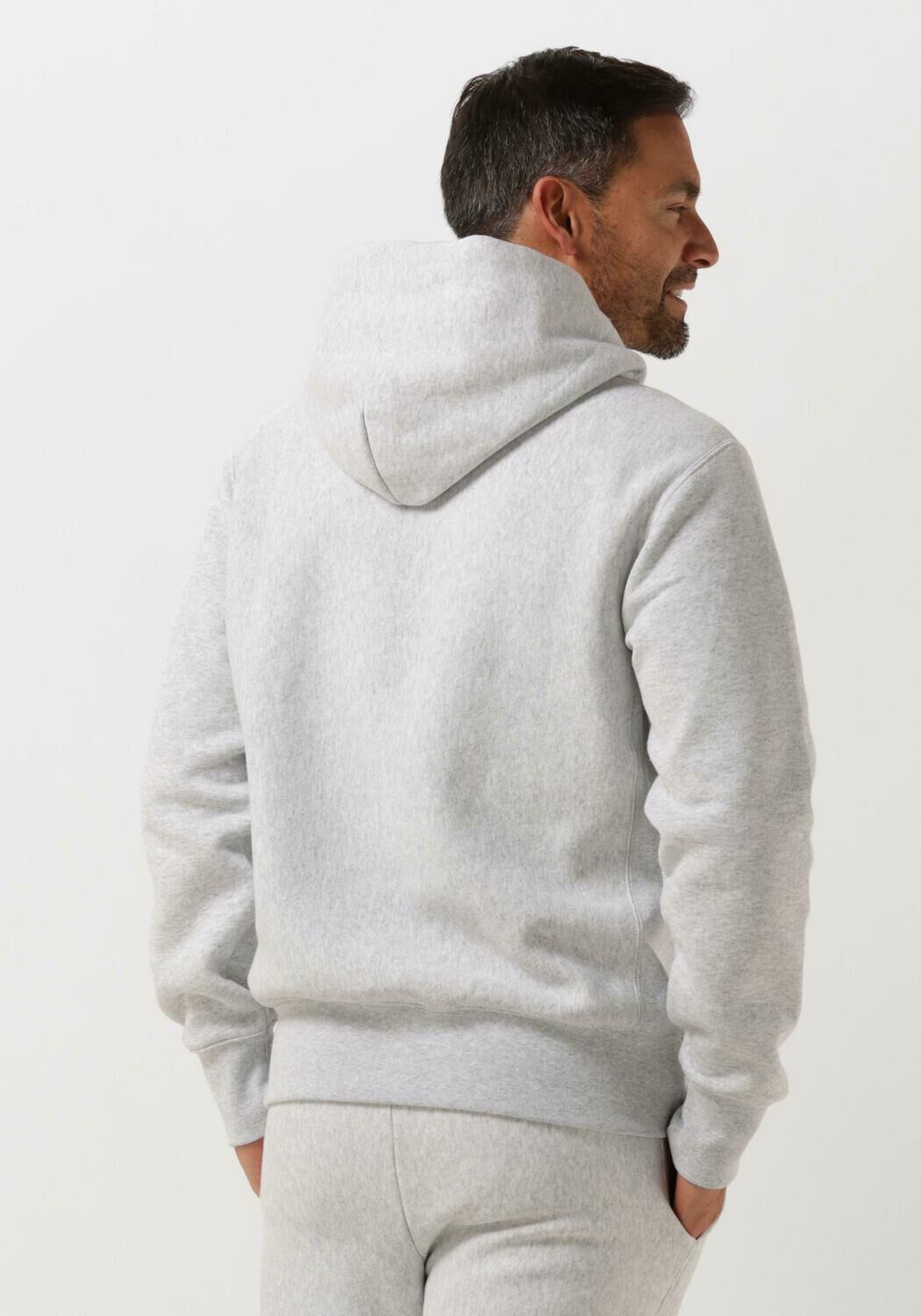CHAMPION Pull HOODED SWEATSHIRT 217976 en gris Omoda