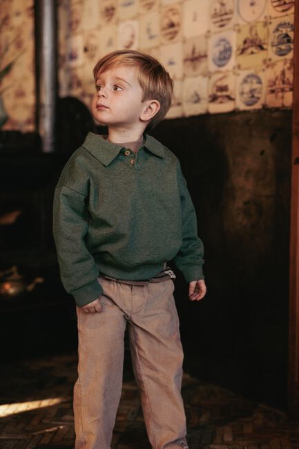 Donkergroene MR.LOUTRE Trui IVAR Donkergroene MR.LOUTRE Trui IVAR - large