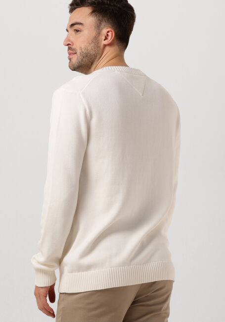 Witte TOMMY JEANS Sweater TJM SLIM ESSNTLS C-NECK SWEATER - large