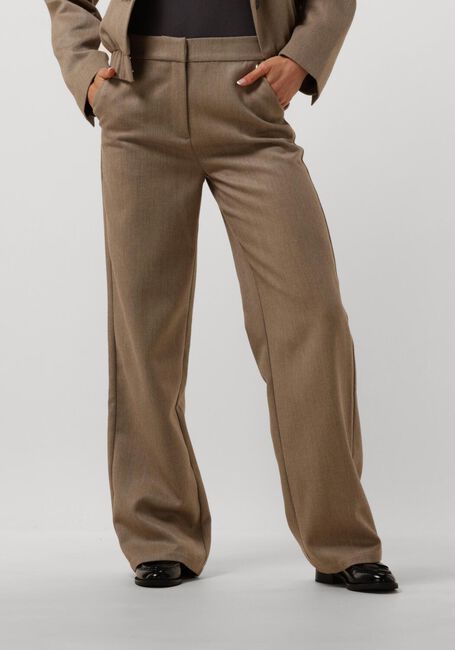 HARPER & YVE Pantalon large MYLA-PA en marron - large