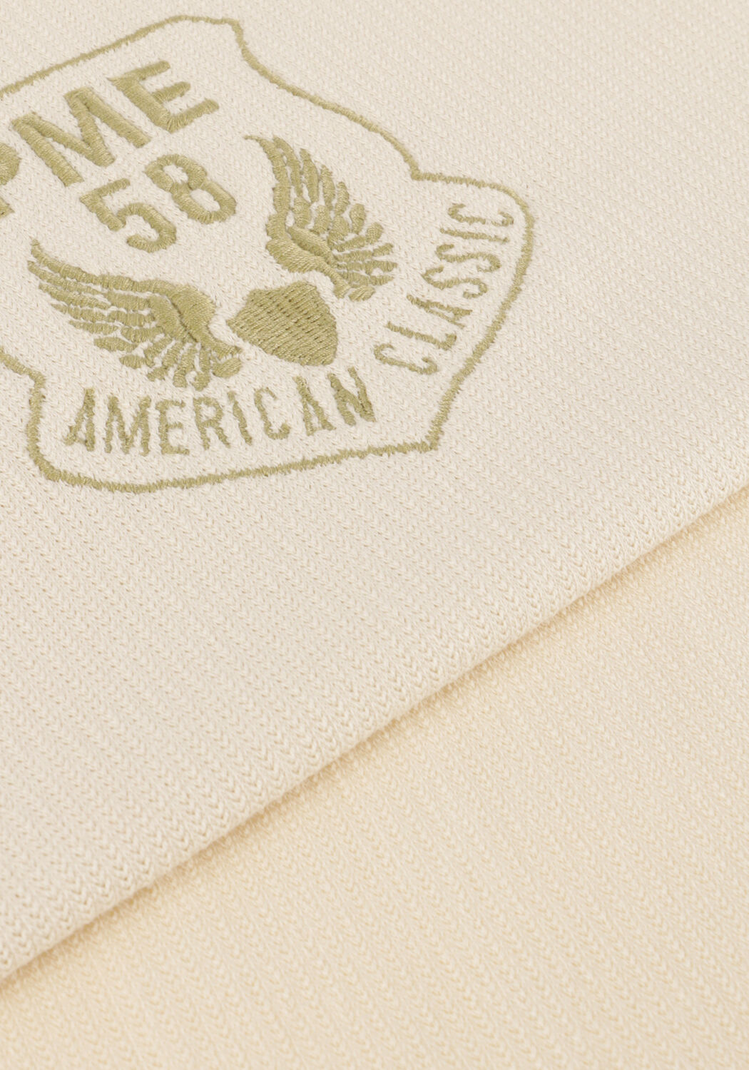 Beige PME LEGEND T-shirt FLAT WAFFEL JERSEY - large