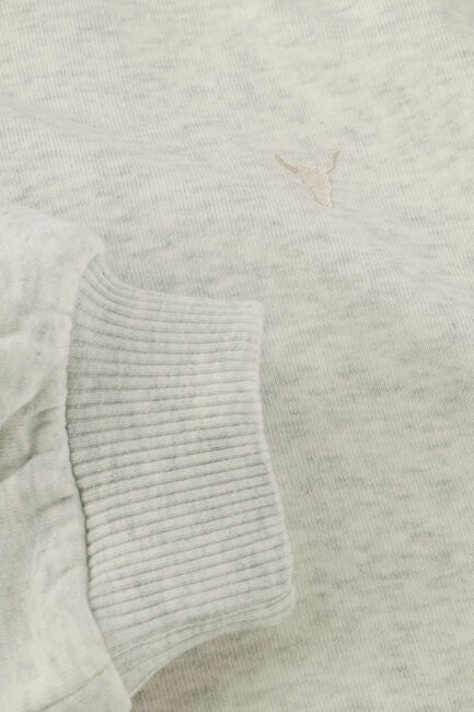 ALIX MINI Mini robe SWEAT RUFFLE DRESS Gris clair - large