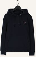 Donkerblauwe FRED PERRY Truien/vesten TIPPED HOODED SWEATSHIRT Donkerblauwe FRED PERRY Truien/vesten TIPPED HOODED SWEATSHIRT - medium