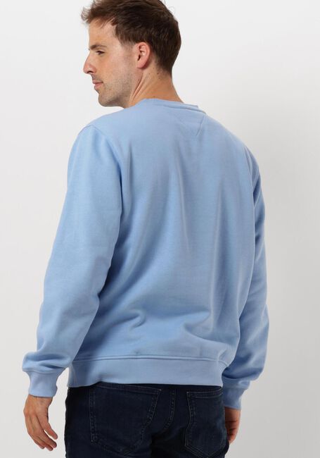 TOMMY JEANS Pull TJM REG S FLAG CREW Bleu clair - large