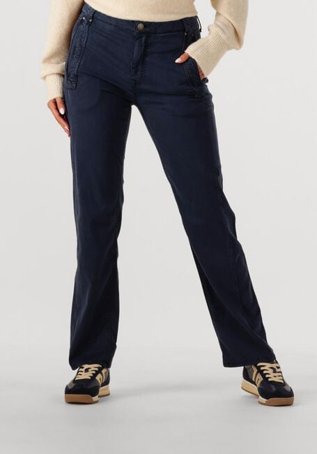 SUMMUM Straight leg jeans STRAIGHT ULTRA SOFT STRETCH TWILL Bleu foncé - large