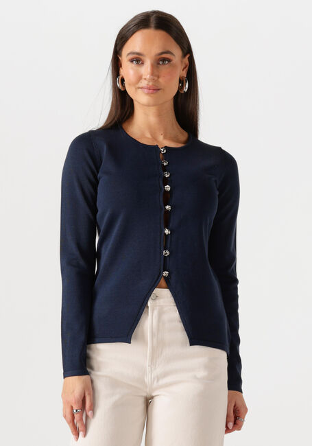 NEO NOIR TELLER KNIT BLOUSE Blouses Bleu foncé - large