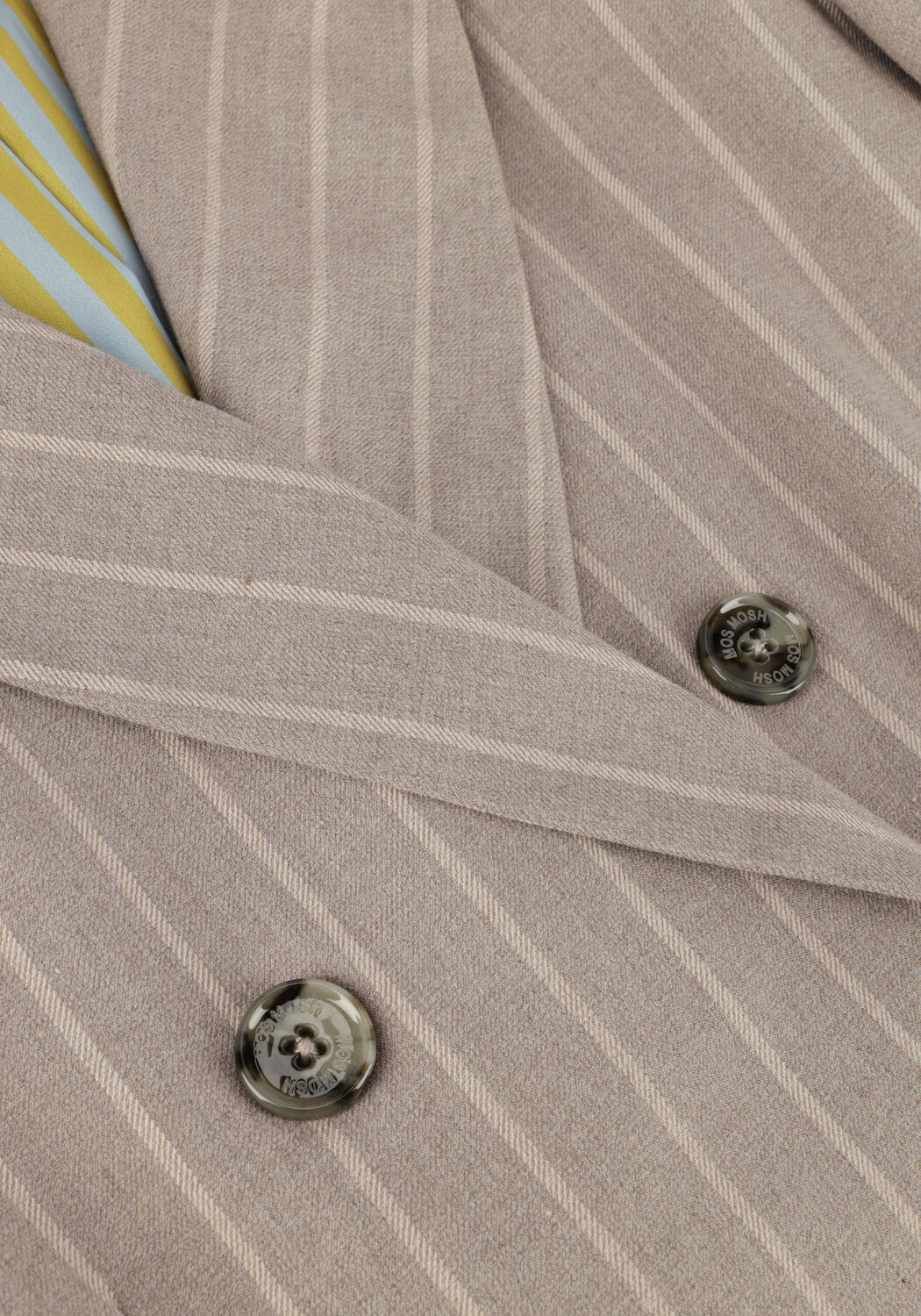 MOS MOSH Blazer MILLA STRIPE BLAZER en beige - large