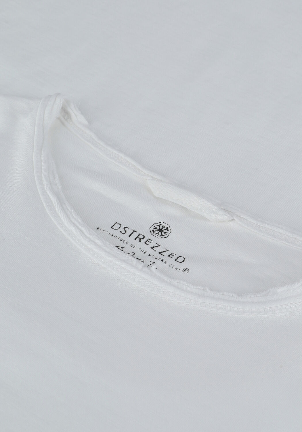 Witte basic t top shirt