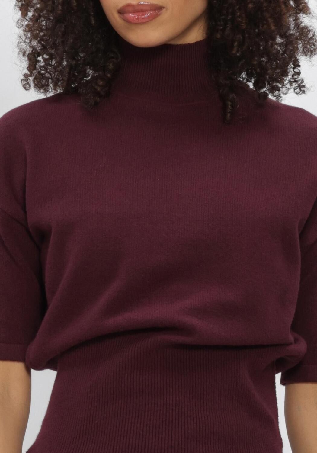 PENN & INK Haut W26B426 Bordeaux - large