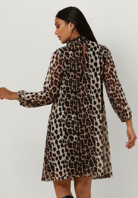 Bruine ANA ALCAZAR Mini jurk DRESS TURTLENECK - large