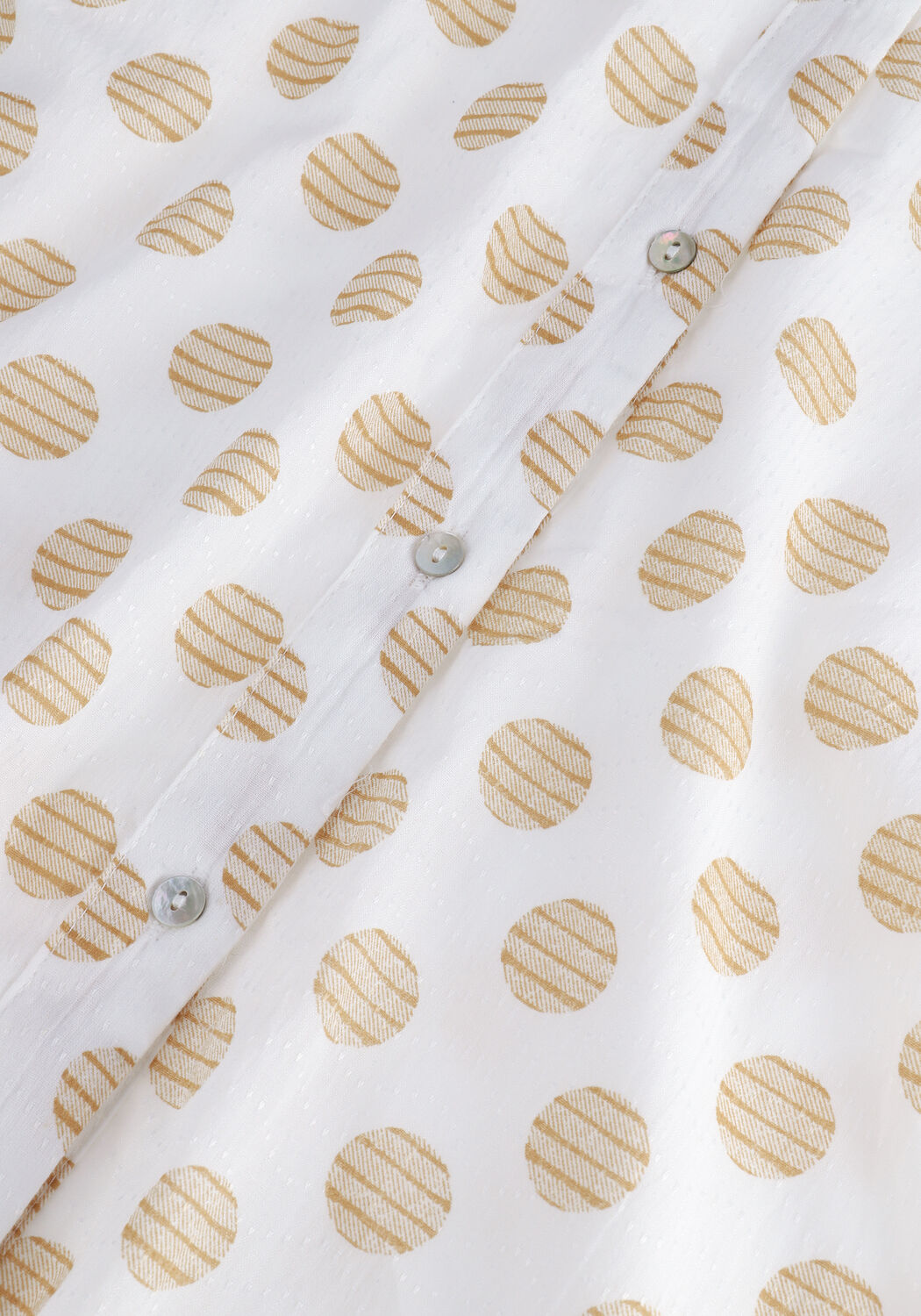 OBJECT Robe midi TAYLOR S/S SHIRT DRESS Blanc - large