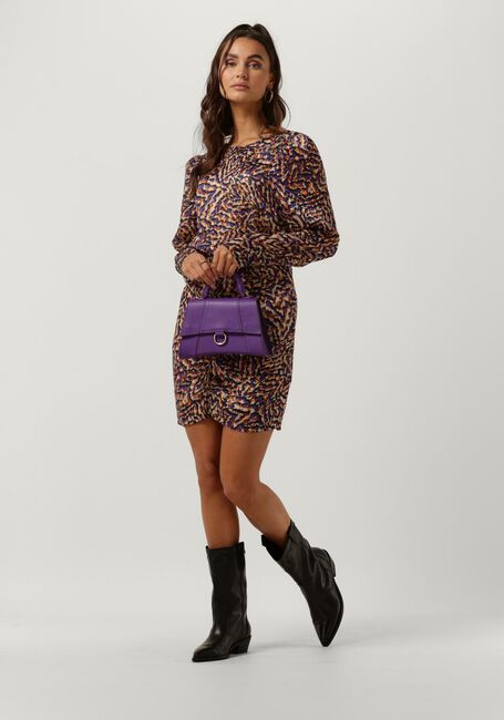 SECOND FEMALE Mini robe AUDE MINI DRESS en violet - large
