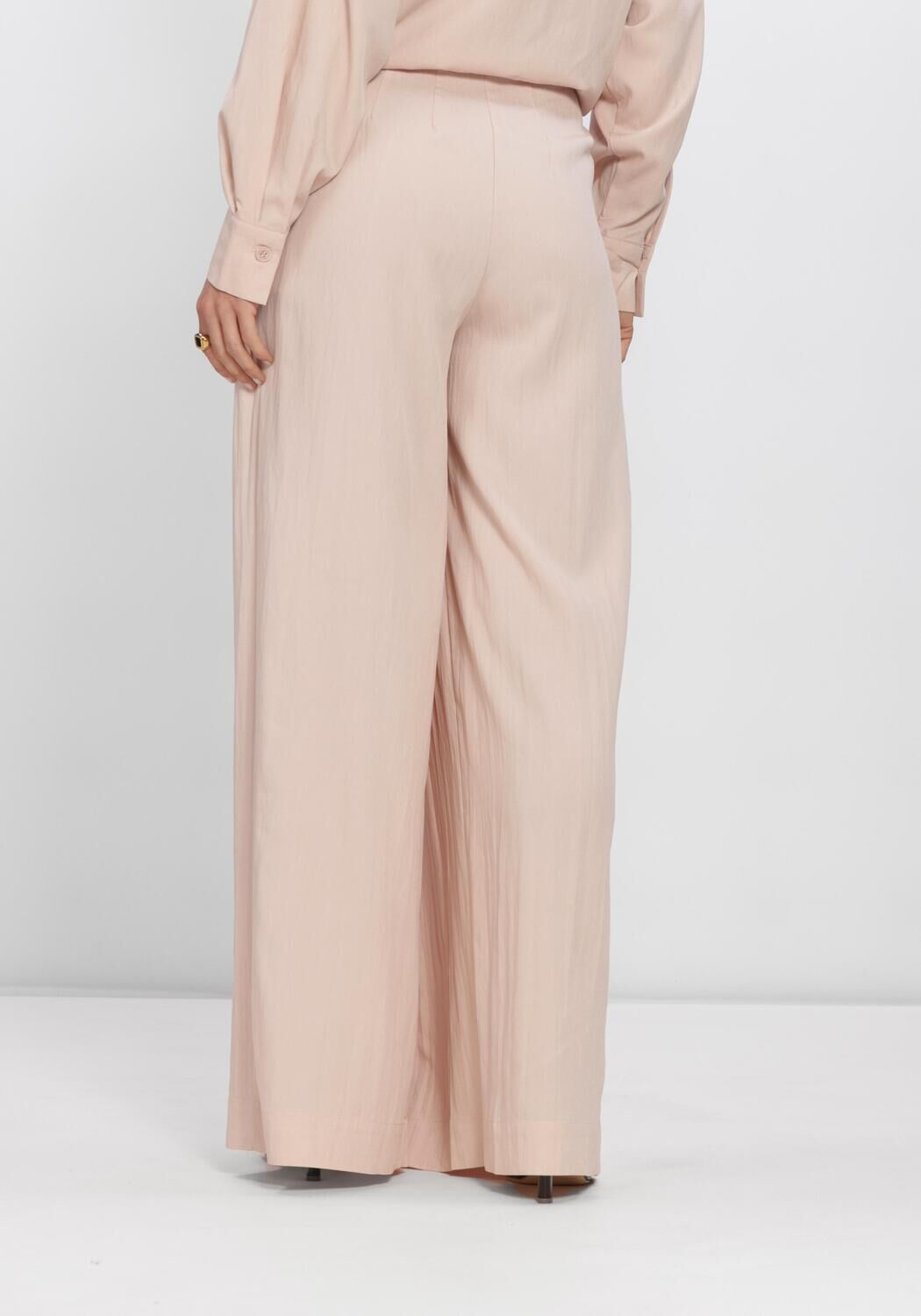 Roze STUDIO AMAYA Broeken/jumpsuits LOTUS PANTS - large