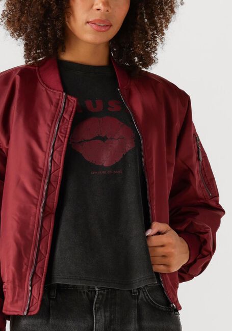 Bordeaux CO'COUTURE Jack LIBBY BOMBER JACKET - large