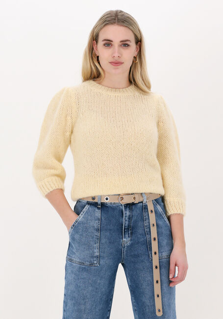 BY-BAR Pull COCO ASTRO PULLOVER en jaune - large