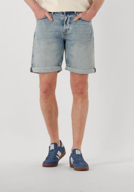 Lichtgrijze DSTREZZED Jeans GENT D SHORTS - CHEFS FAVORITE BLUE - large